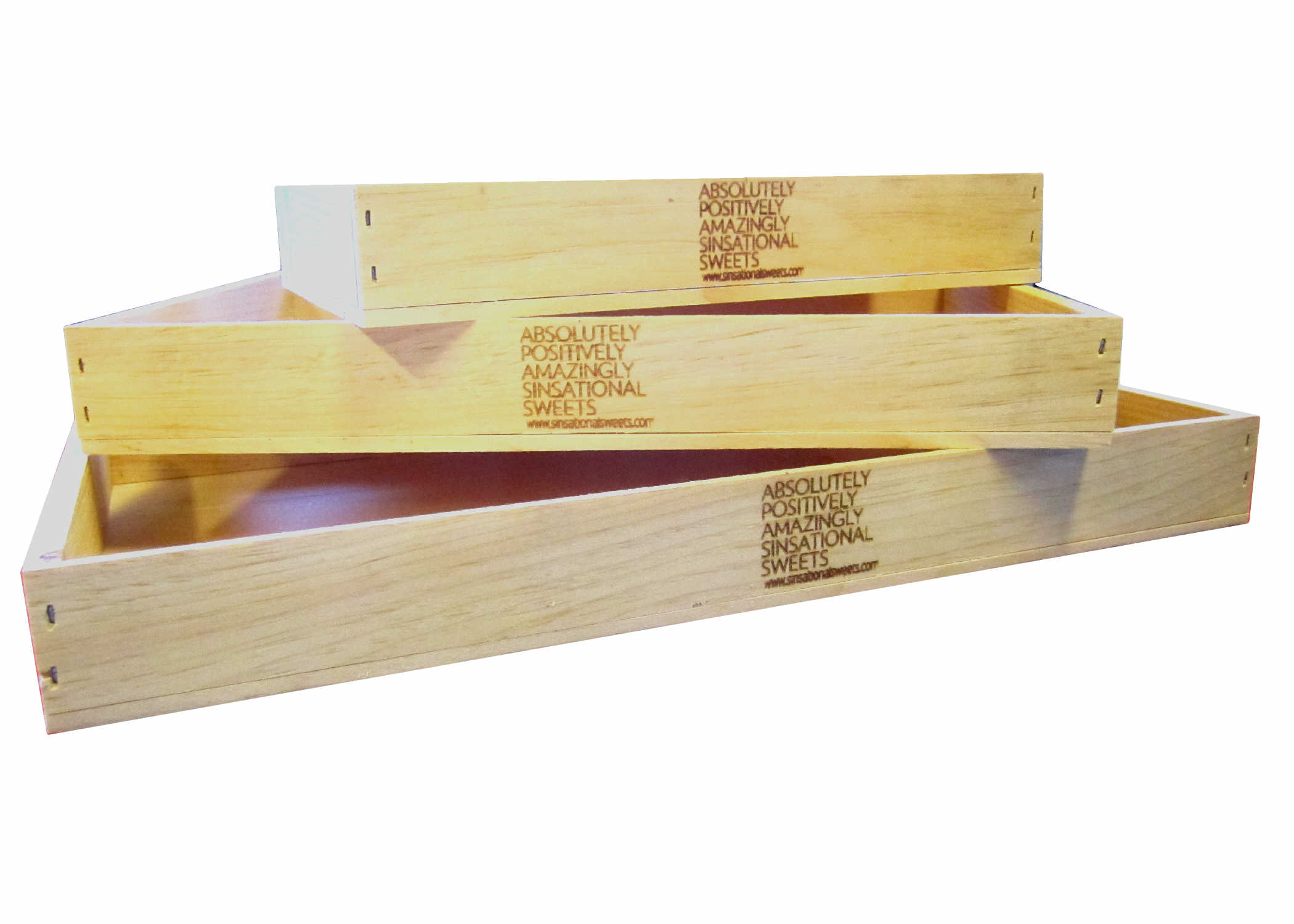Crates with laser Graphics